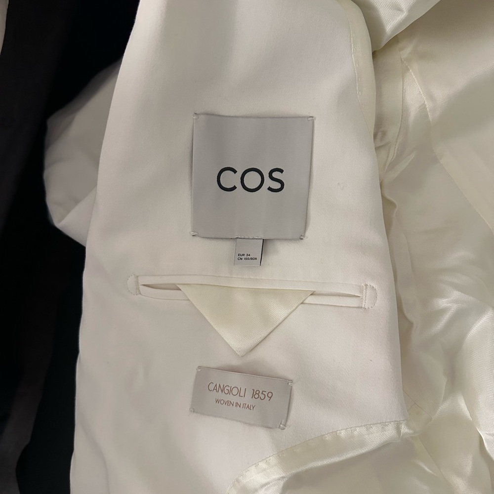 COS oversized blazer size 34